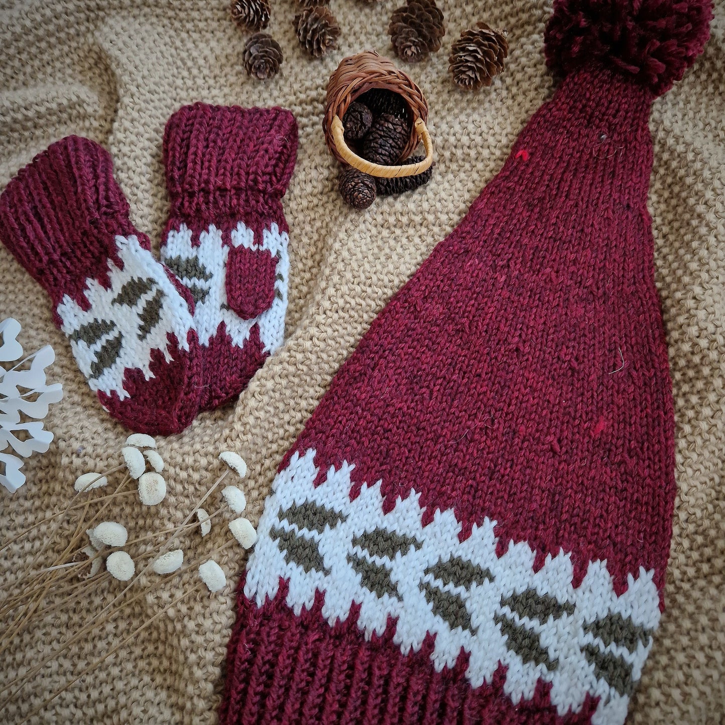 Weihnachtstraum Handschuhe