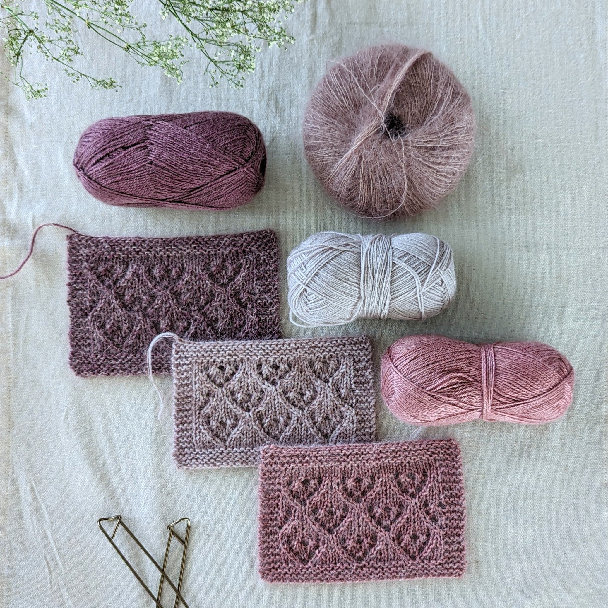 How to combine wool and mohair – Stroff Knitting