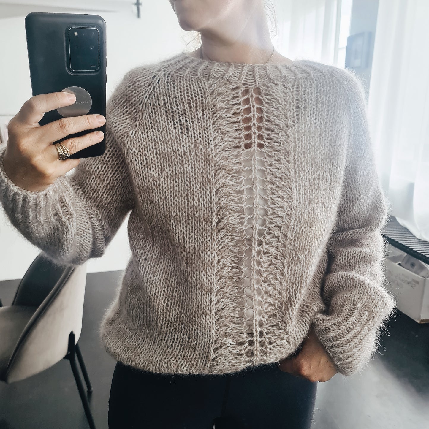 Spray women's sweater