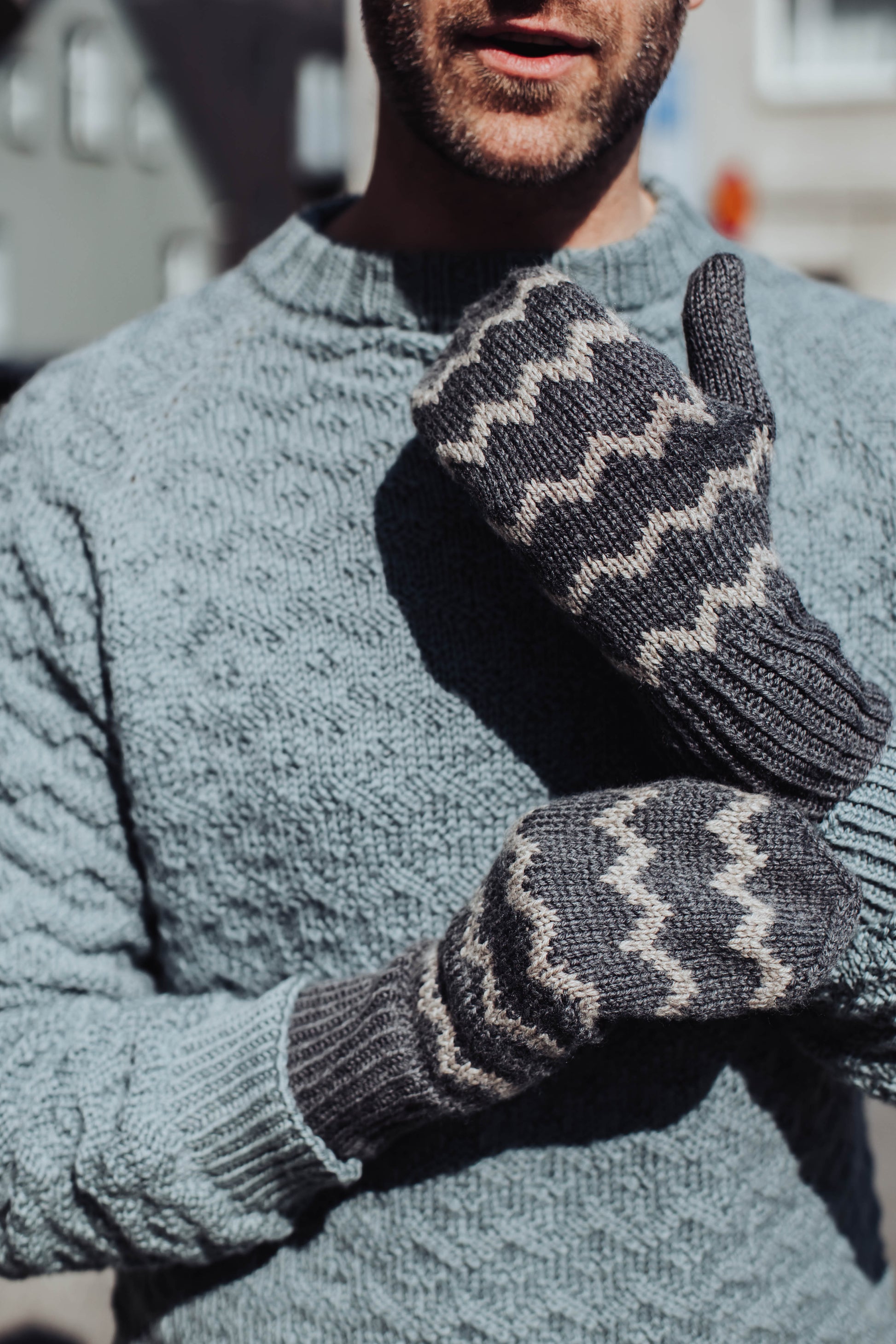 lange handschuhe strick Eisbrecher Handschuhe – Stroff Knitting