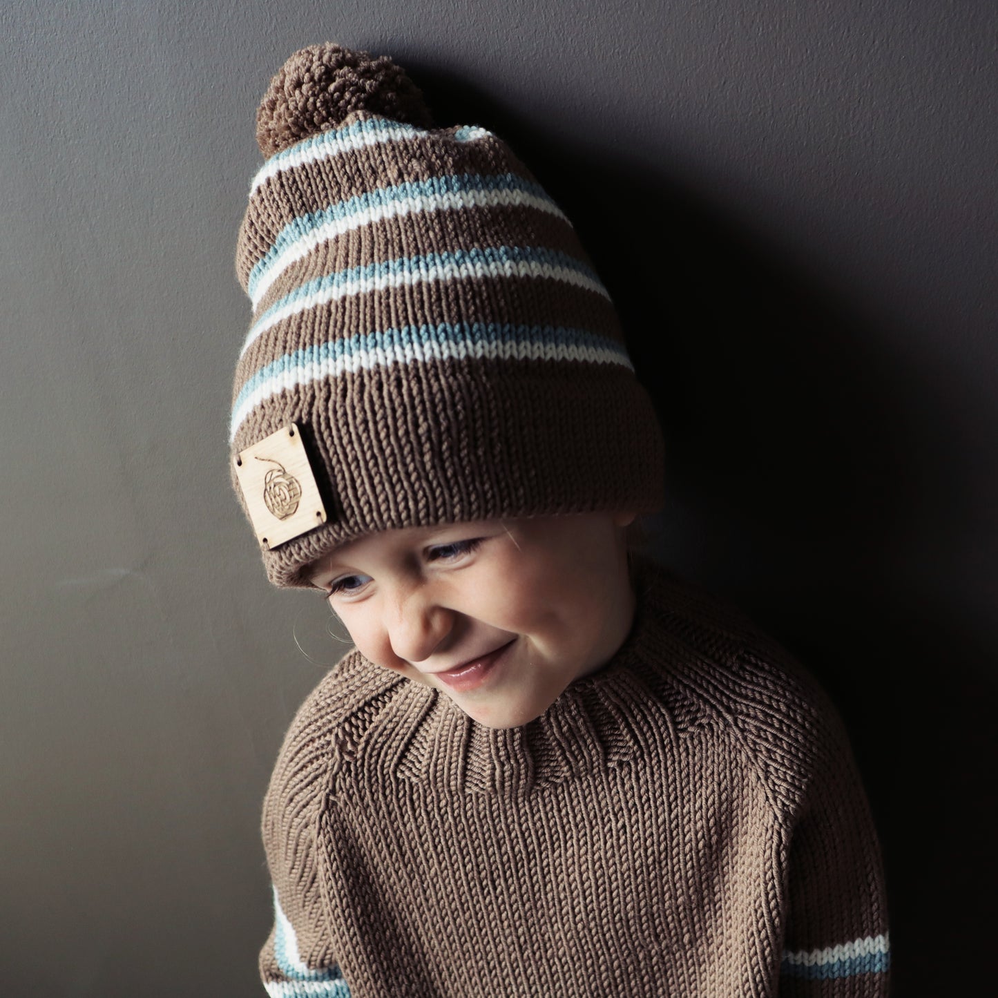 70's Set - Pullover und Mütze für Kinder