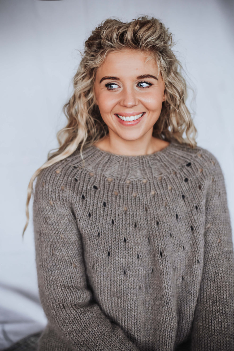 Glück Damenpullover – Stroff Knitting