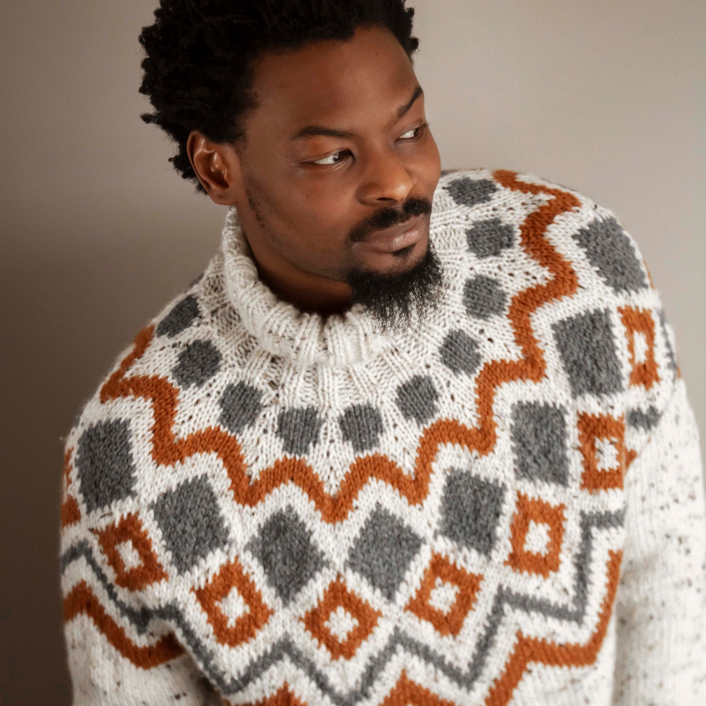 Frost Herrenpullover – Stroff Knitting