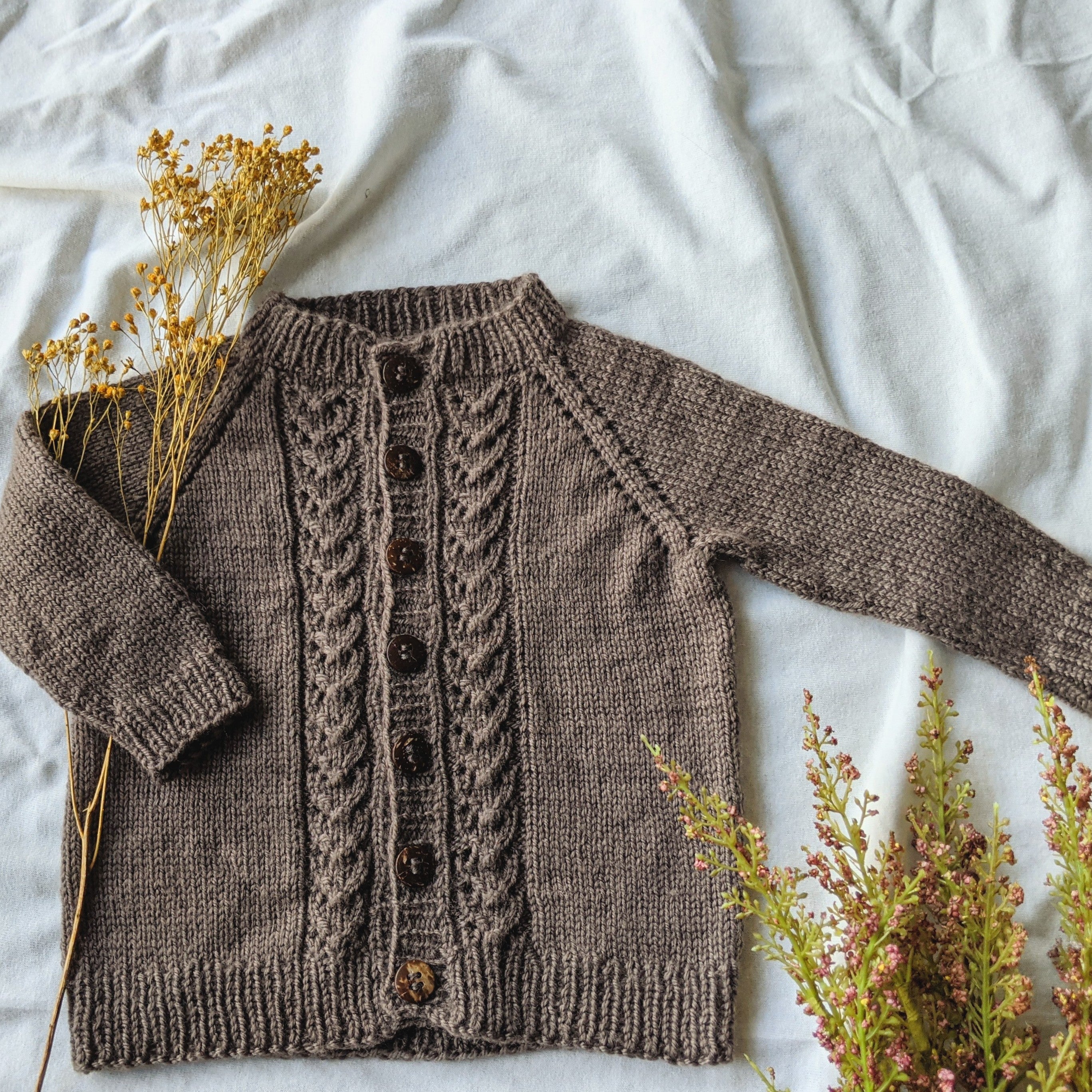 Gold shop baby cardigan